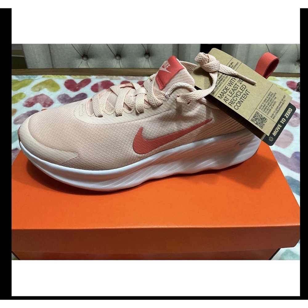 Nike Revolution 6 Next Women's Running Shoes Pink Coral Size 8.5m